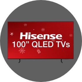 Hisense 100 Inch QLED TVs